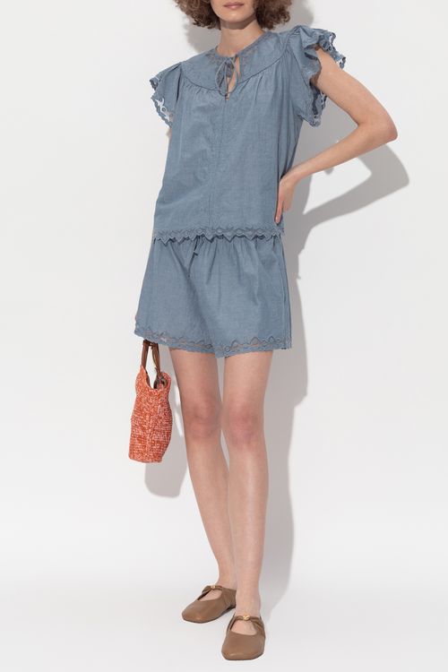 "Elowen" Shorts, Women's, Blue