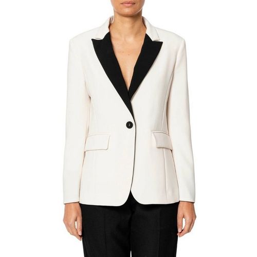 Women's jackets rue•8isquit - tuxedo cady jacket - white