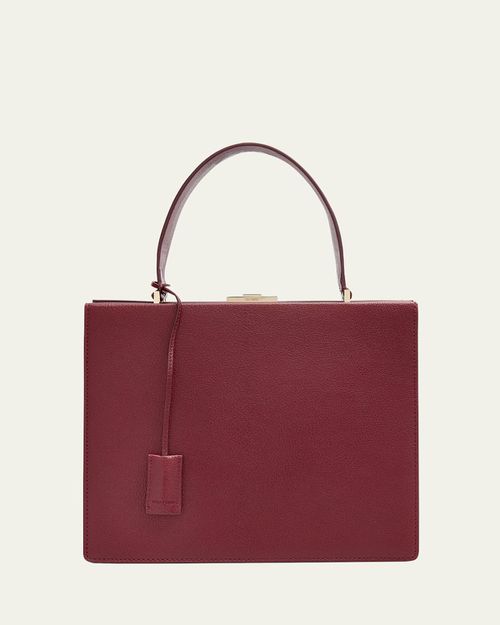 Jean Top-Handle Bag in Supple Grain Leather