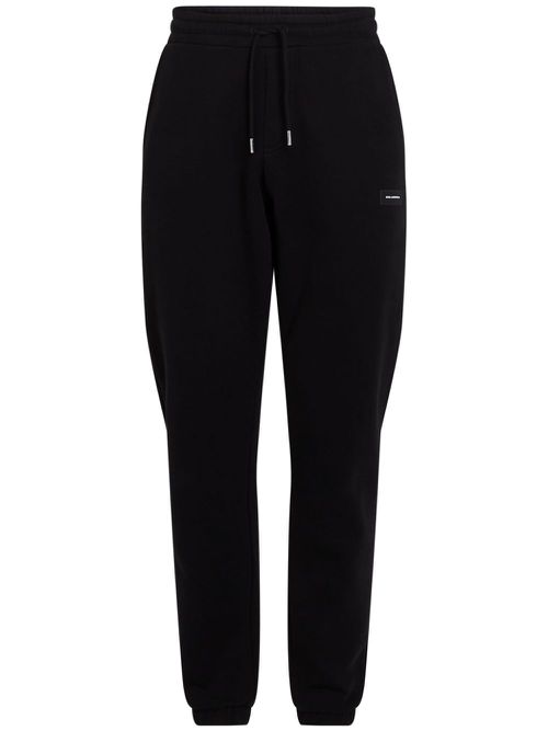 Logo-patch cotton track pants - 999