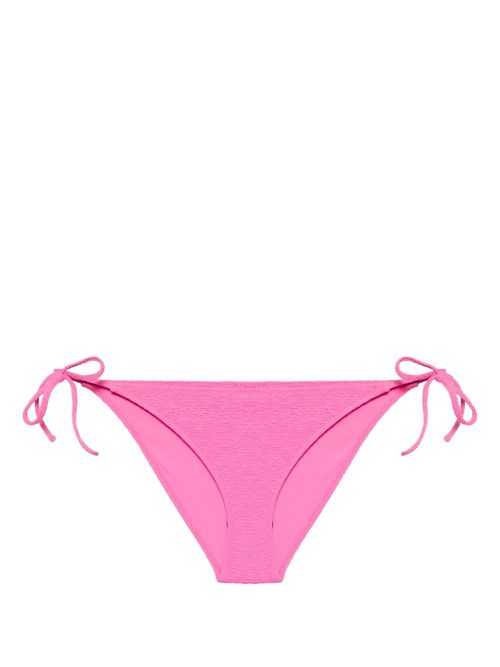 Textured bikini bottoms - Pink