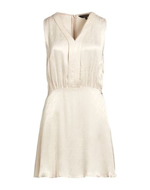 Woman Mini dress Ivory Size 8 Viscose