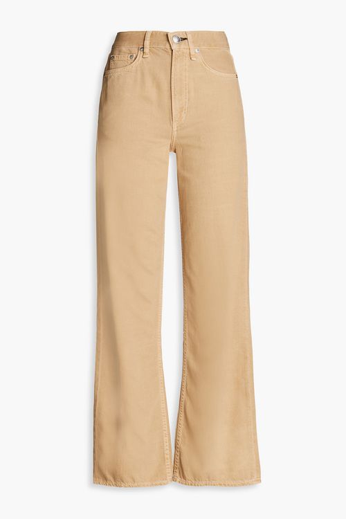 Logan high-rise wide-leg jeans
