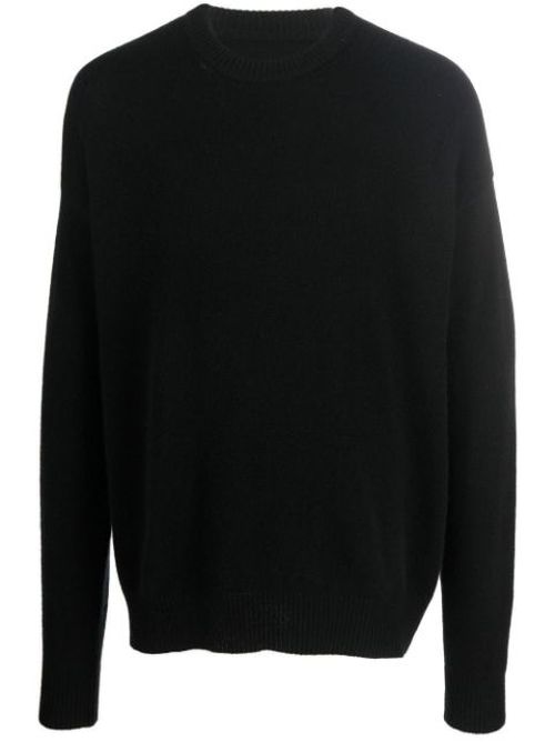 Crew-neck cashmere jumper