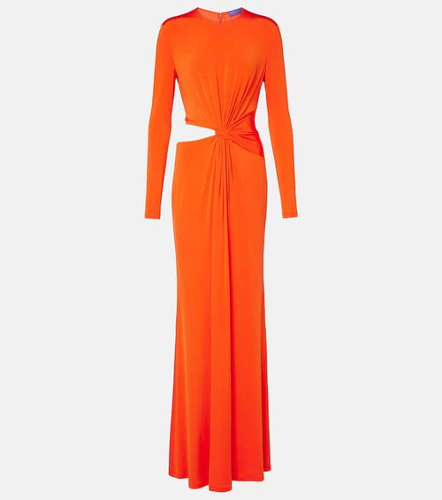 Cutout maxi dress