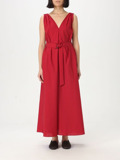 Dress BRUNELLO CUCINELLI Woman color Red