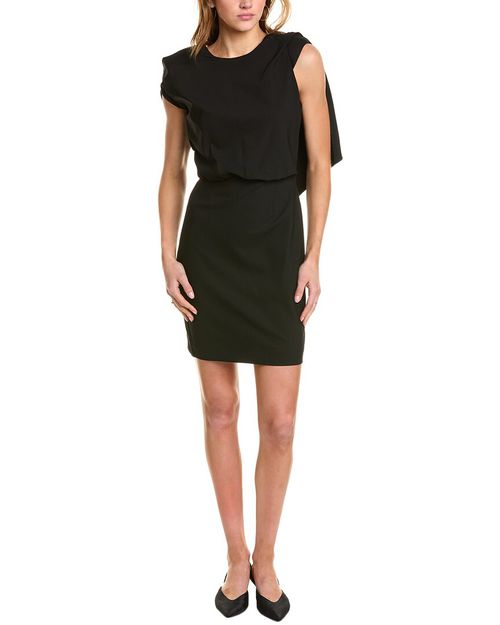 Theo The Label Gaia Backless Draped Mini Dress