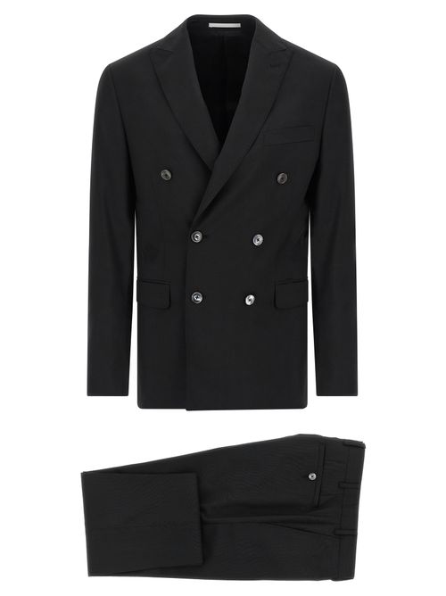 Ceremony Line Suit — Black