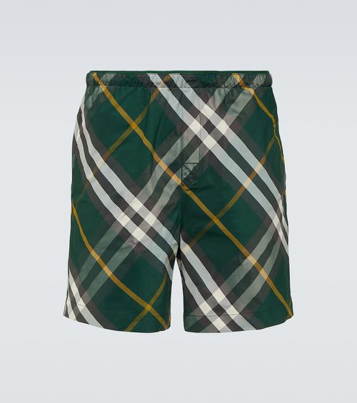 Check swim trunks