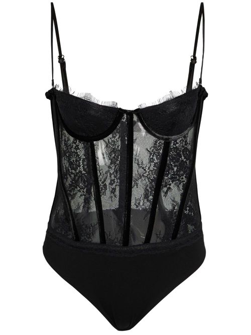 Gisela bodysuit - Black