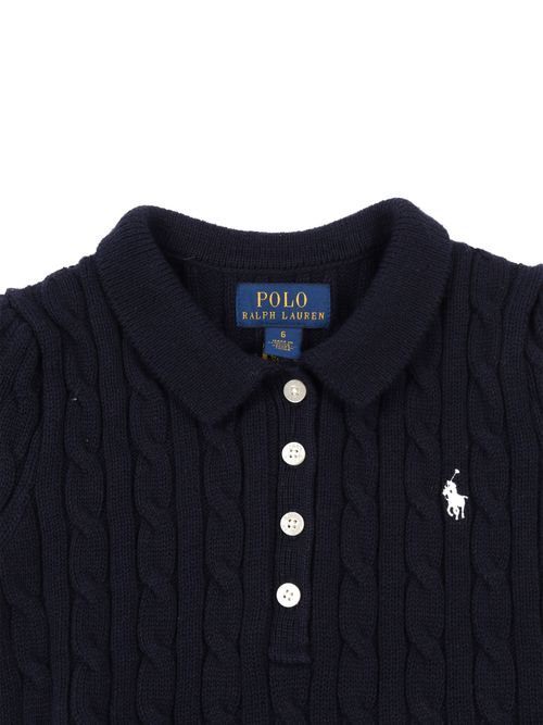 CLASSICCABLE-DRESSES-DAY DRESS Blue Cotton