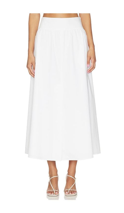 Theory Front Vent Volume Skirt in White. - 4 also , 0, 2, 6