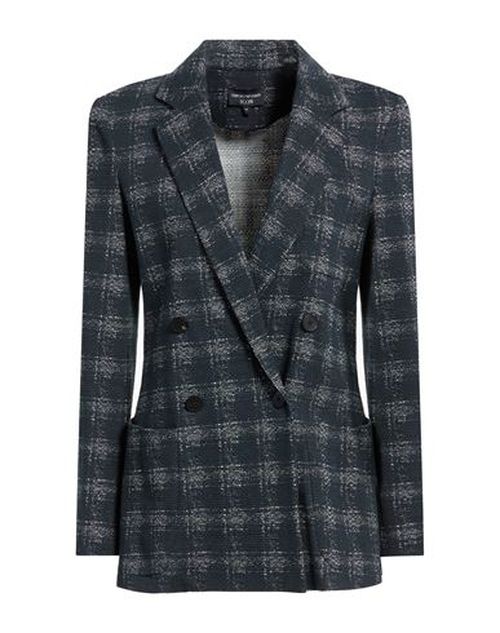 Woman Blazer Navy Size 4 Cotton, Polyester, Elastane