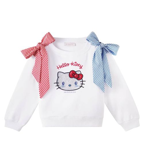 X Hello Kitty bow-detail sweatshirt