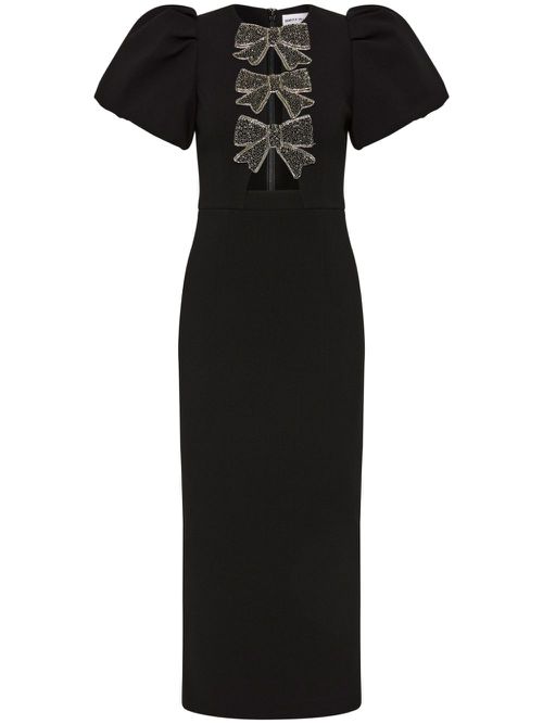 Eliana midi dress - Black