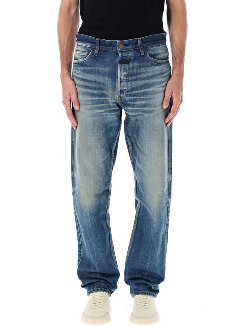 Elevated Vintage Wash Straight-Leg Jeans - Size 32