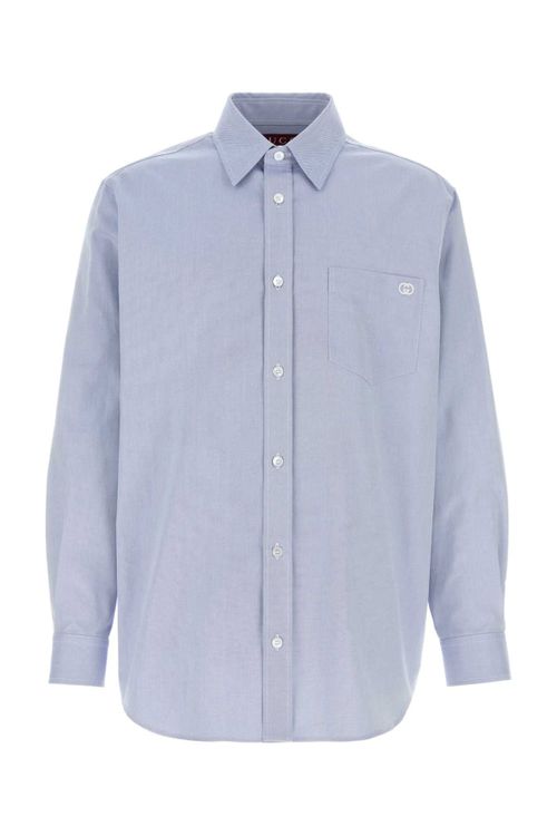 Oxford Cotton Shirt — Blue