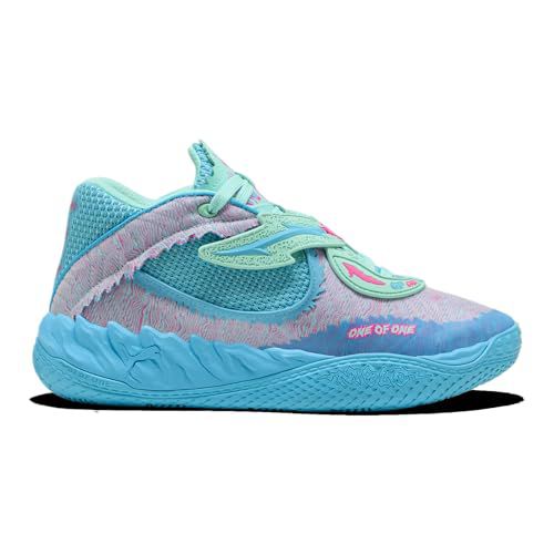 PUMA Mens Mb.05 Rick & Morty Basketball Sneakers Shoes - Orange