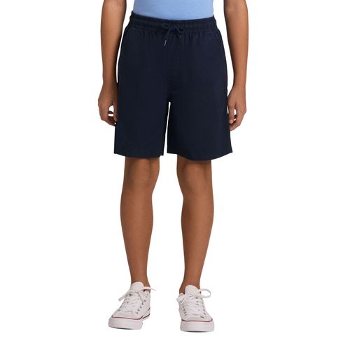 Kids Boys Pull On Short Navy 7:- Navy