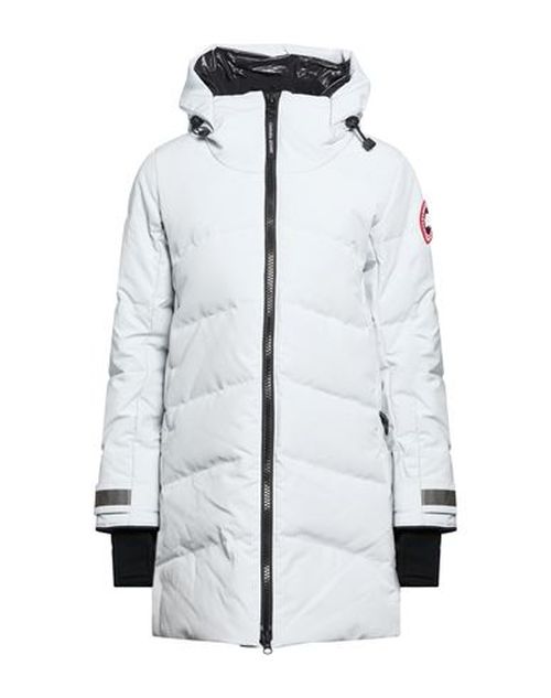 Woman Puffer Light grey Size L Polyester, Cotton, Nylon