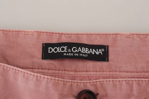 Cotton Chino Shorts — Pink