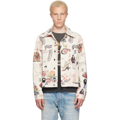 Off-White Johnny California Cool Japan Canvas Trucker Jacket