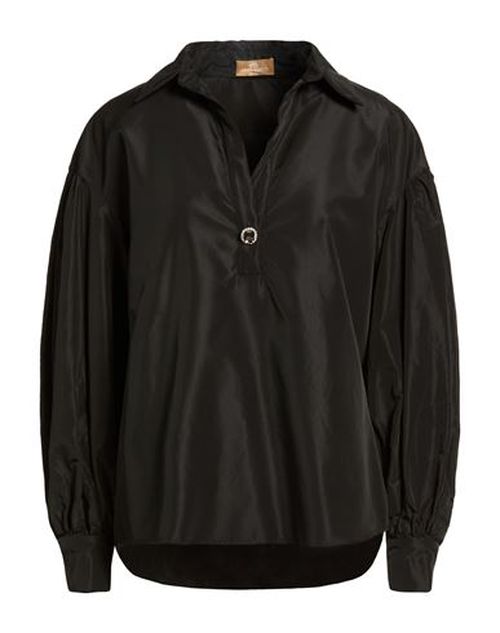 Woman Top Black Size 6 Acrylic, Polyester