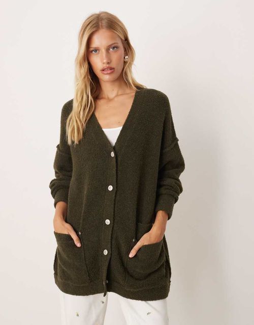 Blazing cardigan in dark green