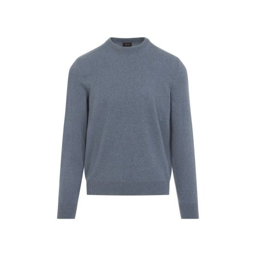 Blue Crew Neck Sweater