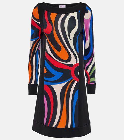 Marmo printed shift dress