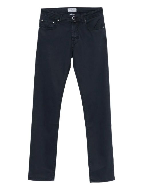 Five-Pocket Trousers — Navy