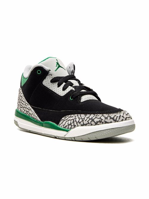 Air Jordan 3 Retro "Pine Green" sneakers - Black