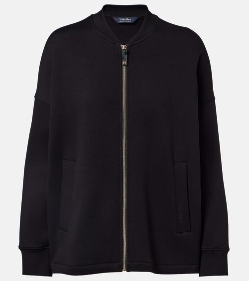 Radioso cotton-blend blouson jacket