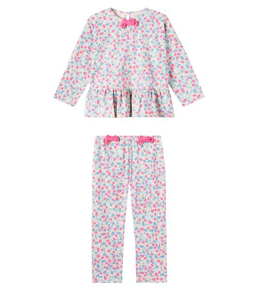Konges Sløjd Floral cotton top and pants set