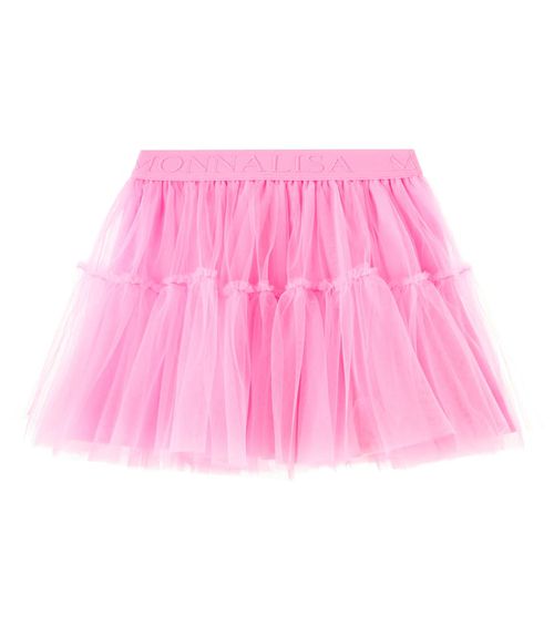 Tiered tulle skirt