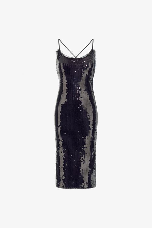 Sequin Midi Dress