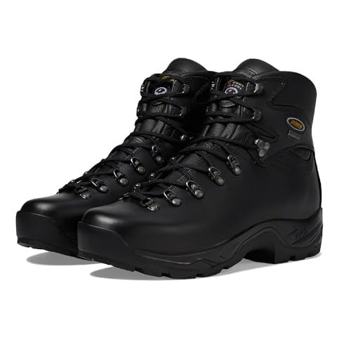 ASOLO Men's TPS 520 GV Evo Waterproof Round Toe Backpacking Boots – Full-Grain Leather Hiking Boots with Vibram Sole