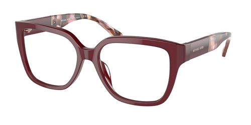 Michael Kors MK4112 POLANCO 3949 Women's Eyeglasses Red Size 52 (Frame Only) - Blue Light Block Available