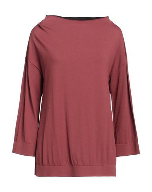 Liviana Conti Woman Sweater Brick Size 10 Viscose, Polyamide