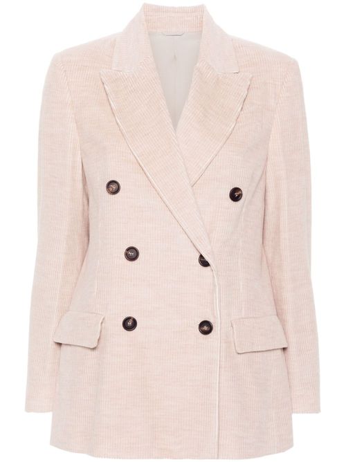 Corduroy blazer - Neutrals