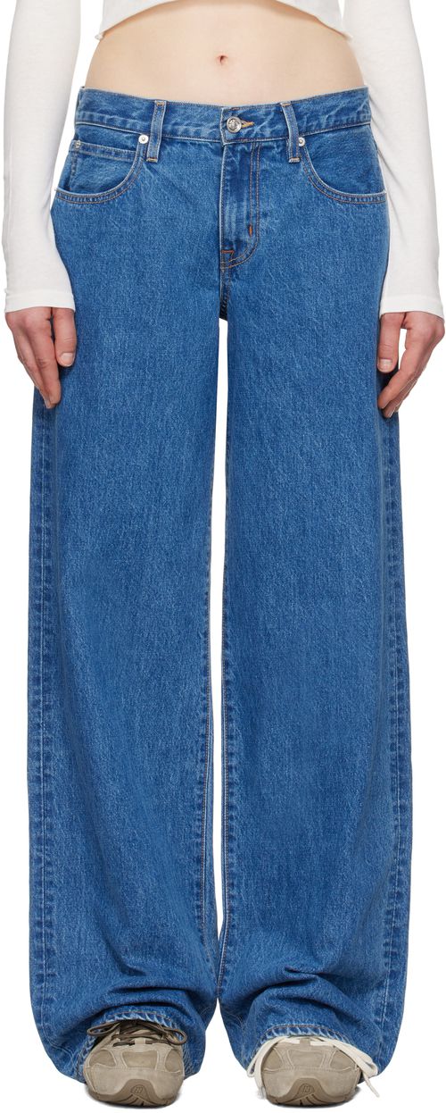 SLVRLAKE Blue Mica Jeans