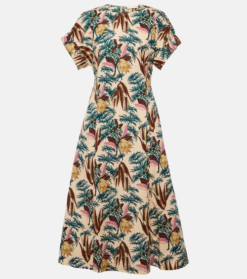 Ulla Johnson Devon cotton poplin midi dress