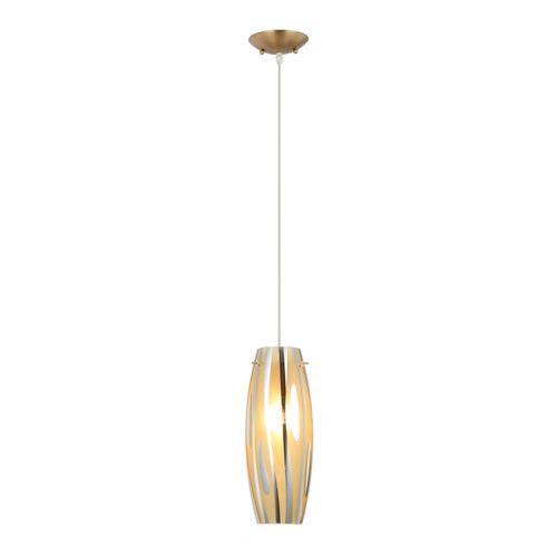 Satin Gold Pendant from the Chroman Empire Collection