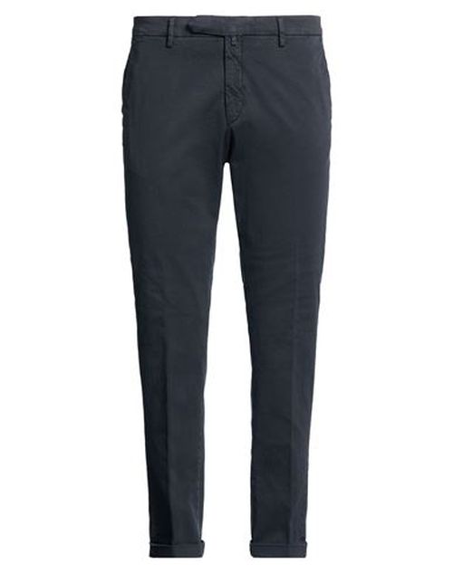 Man Pants Midnight blue Size 40 Cotton, Elastane