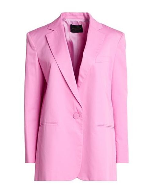 Woman Blazer Pink Size 2 Cotton