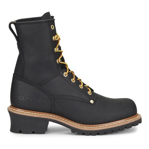 Elm Unlined 8 Inch Electrical Soft Toe Logger Work Boots