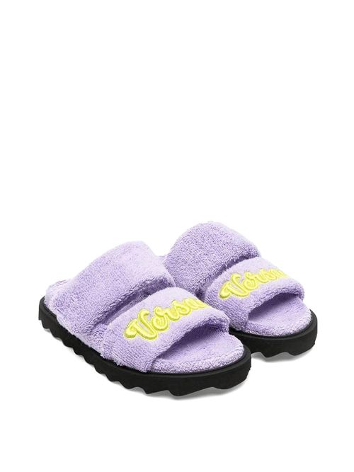 Terry Slipper And Embroidery