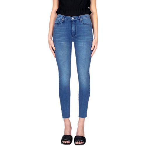 Carmen High Rise Ankle Fray Jeans In We Got That Cool