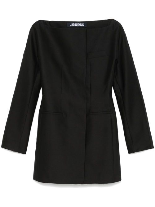 The Spalla mini dress - Black
