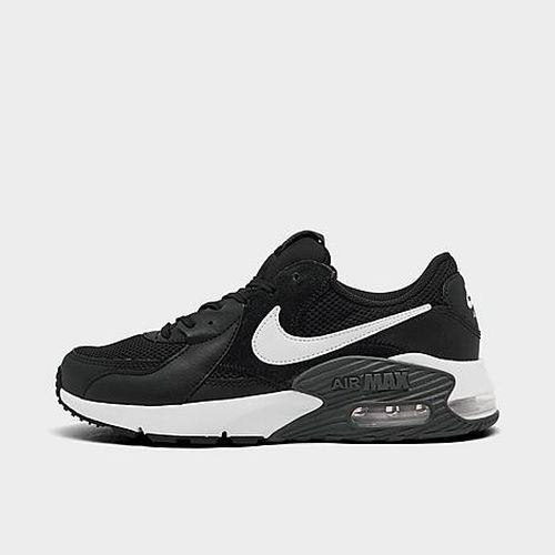 Women's Air Max Excee Casual Shoes in Black/Dark Grey/White